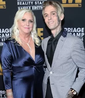 Aaron and his mom, Jane Carter