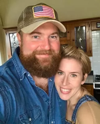 Erin with her husband Ben