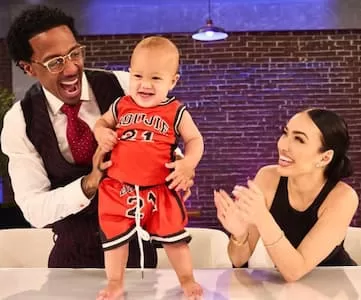 Tiesi, Nick Cannon and their son